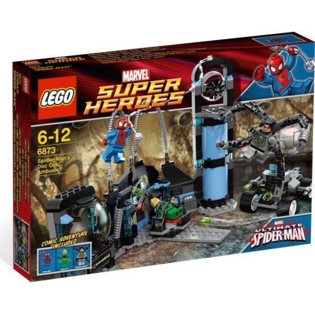 LEGO® Super Heroes 6873 Spiderman: Přepadení doktora Octopuse