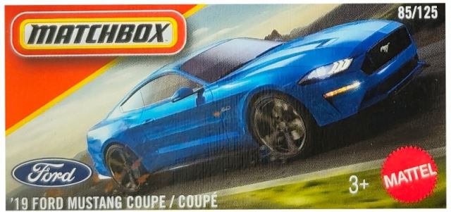 Mattel Matchbox™ Angličák v krabičke 19 FORD MUSTANG COUPE