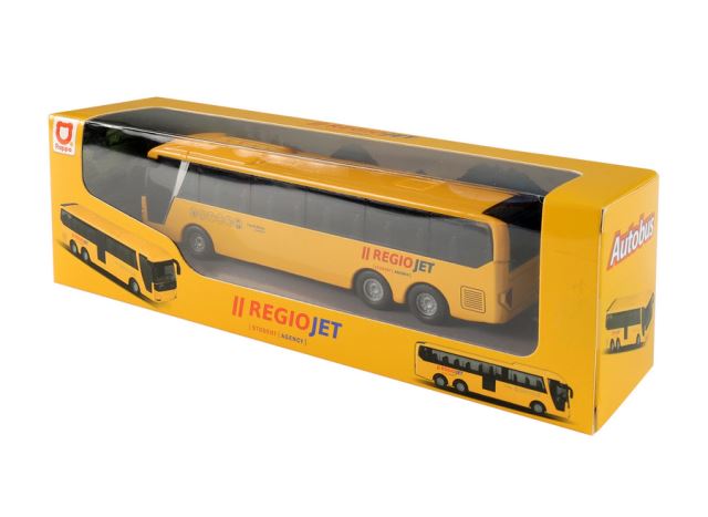Kovový autobus RegioJet 15 cm