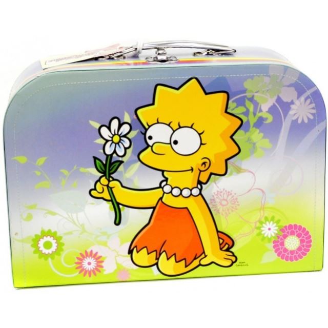 Šitý kufřík The Simpsons velký 30x20cm