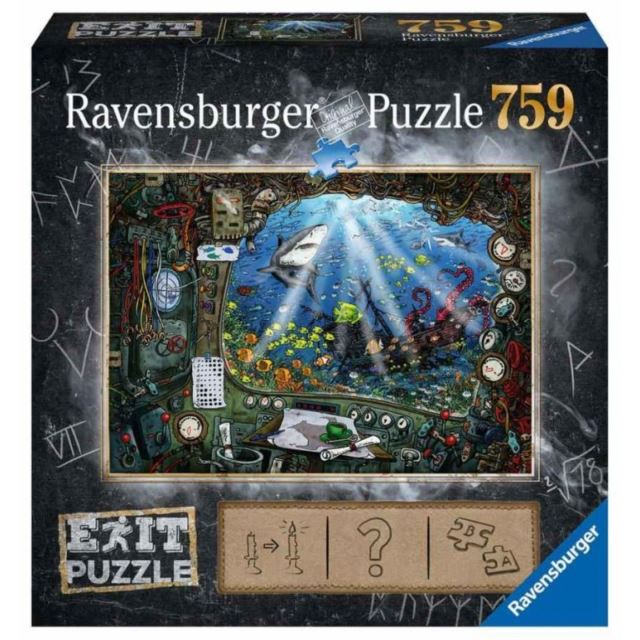 Ravensburger 19953 Exit Puzzle: Ponorka 759 dílků