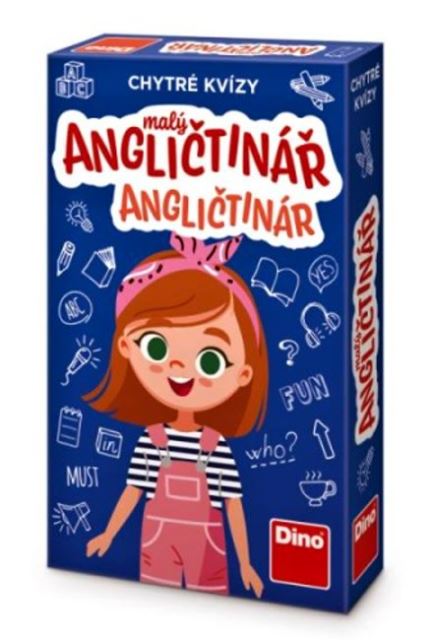 Dino Chytré kvízy - malý angličtinár, náučná hra