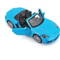 Bburago Plus Porsche 718 Boxster Blue 1:24 (2)