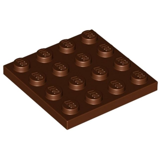 LEGO 3031 Podložka 4x4 Hnědá