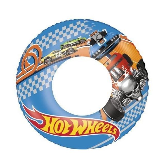 BestWay Nafukovací kruh Hot Wheels, průměr 56cm