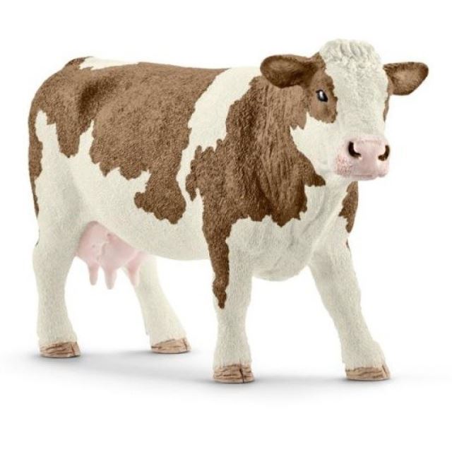 Schleich 13801 Simmentálská kráva