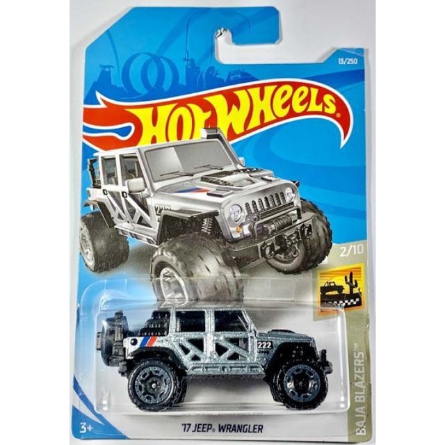 Hot Wheels Kolekce Basic 1:64 ´17 JEEP WRANGLER, Mattel FYF48