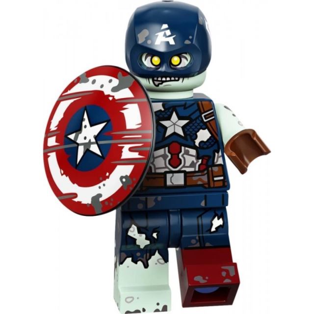 LEGO 71031 Minifigurka Studio Marvel Zombie Captain America