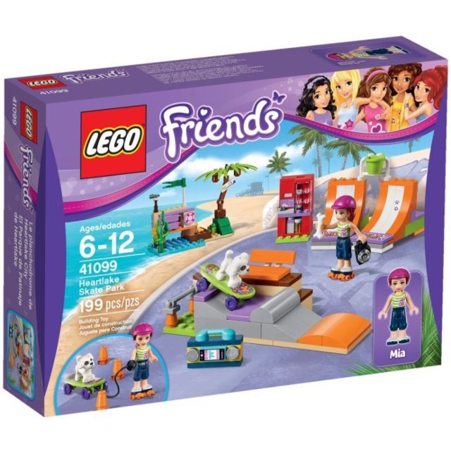 LEGO® Friends 41099 Skatepark v městečku Heartlake
