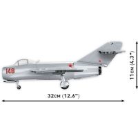 Cobi 2416 Korean War MIG-15 FAGOT, 1:32, 504 k, 1 f (3)