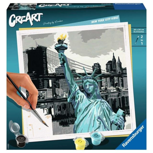 Ravensburger 20199 CreArt Pulzující New York