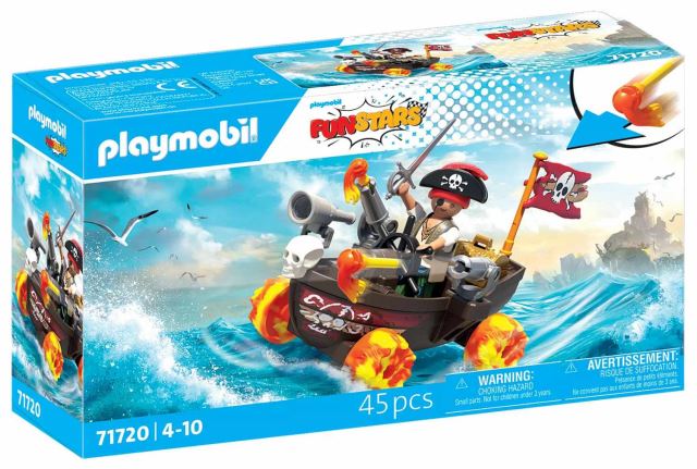 Playmobil 71720 Racing: Závoďák Pirátska loď