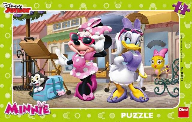 Dino Puzzle WD Minnie na Monmartu 15D