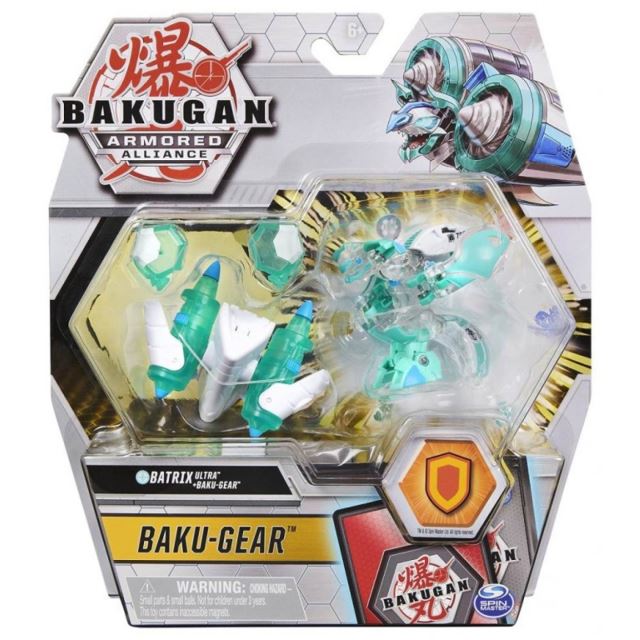 Bakugan Baku-Gear drak s přídavnou výstrojí Batrix Ultra
