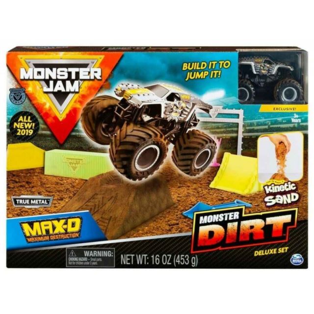 Spin Master Monster Jam MAX-D s tekutým pískem