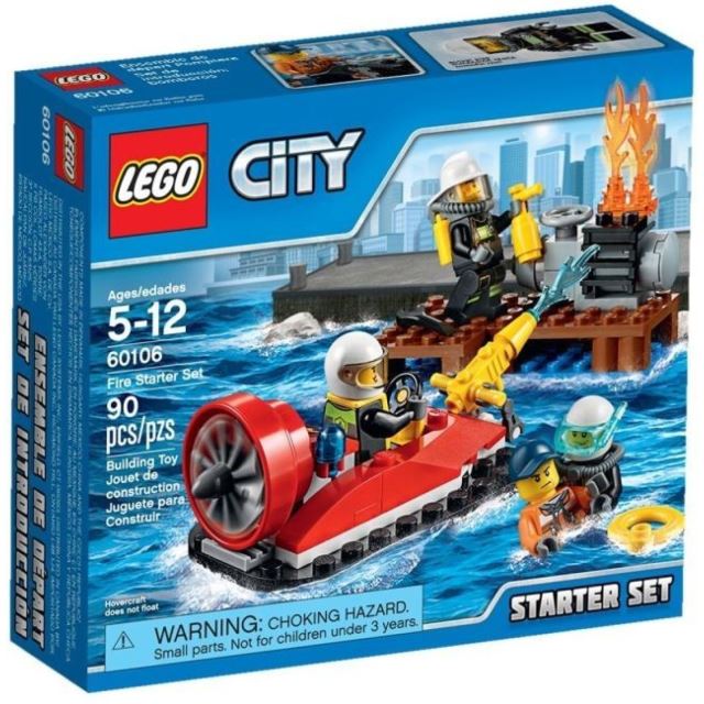 LEGO CITY 60106 Hasiči - Startovací sada