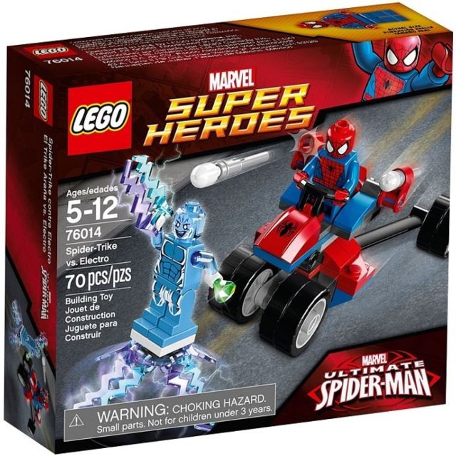 LEGO Super Heroes 76014 Spiderman: Spider-Trike vs. Electro