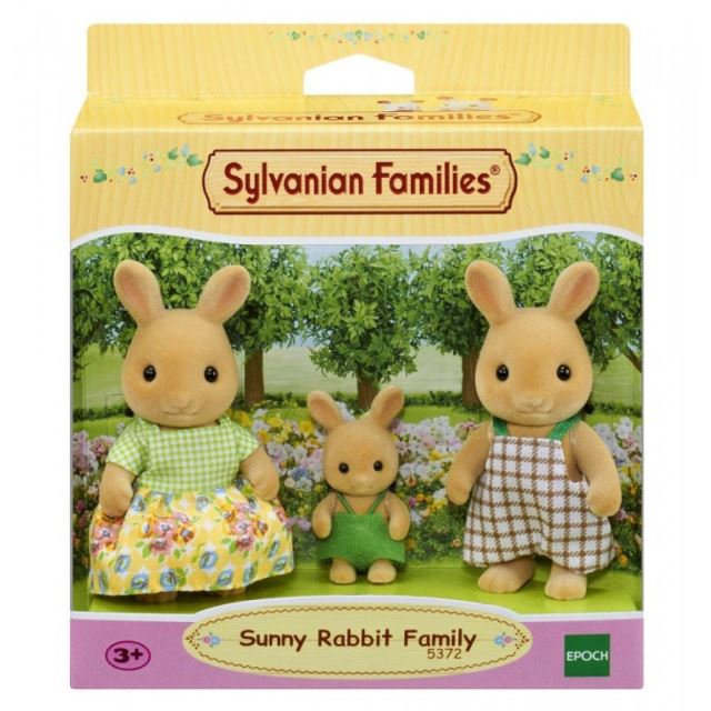 Sylvanian Families 5372 Rodina 3 Sunny králíčci