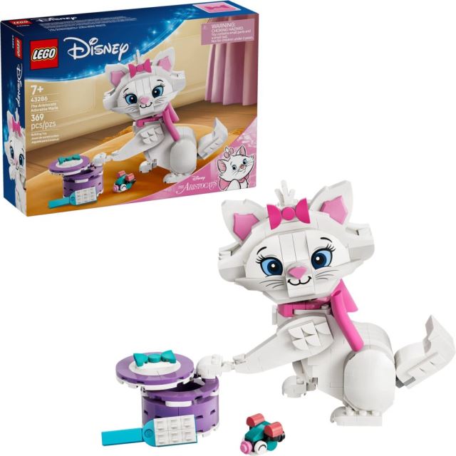 LEGO® Disney™ 43286 Roztomilá Marie z filmu Aristokočky