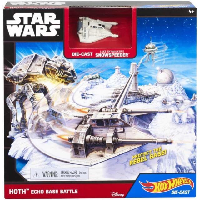Hot Wheels SW Snowspeeder - Bitva na planetě Echo, Mattel CGN34