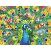 Ravensburger 16567 Puzzle Krajina pávov 2000 dielikov (1)