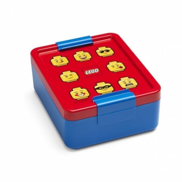 LEGO® ICONIC Classic box na svačinu červená-modrá