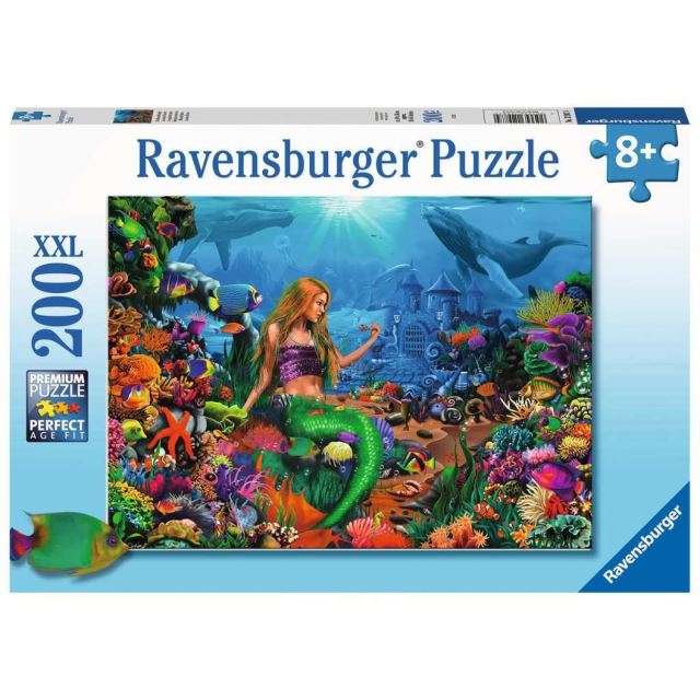 Ravensburger 12987 Puzzle Kráľovná morí 200 dielikov XXL