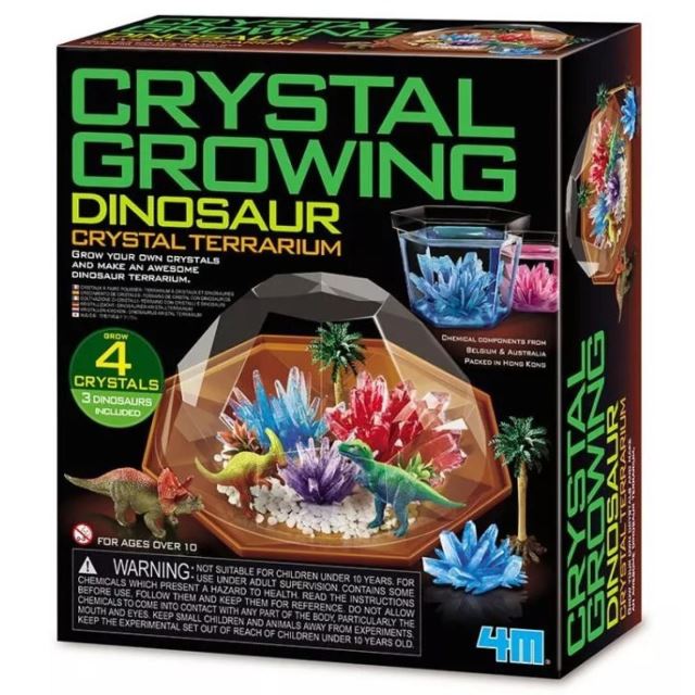KidzLabs Dinosauří terárium s krystaly
