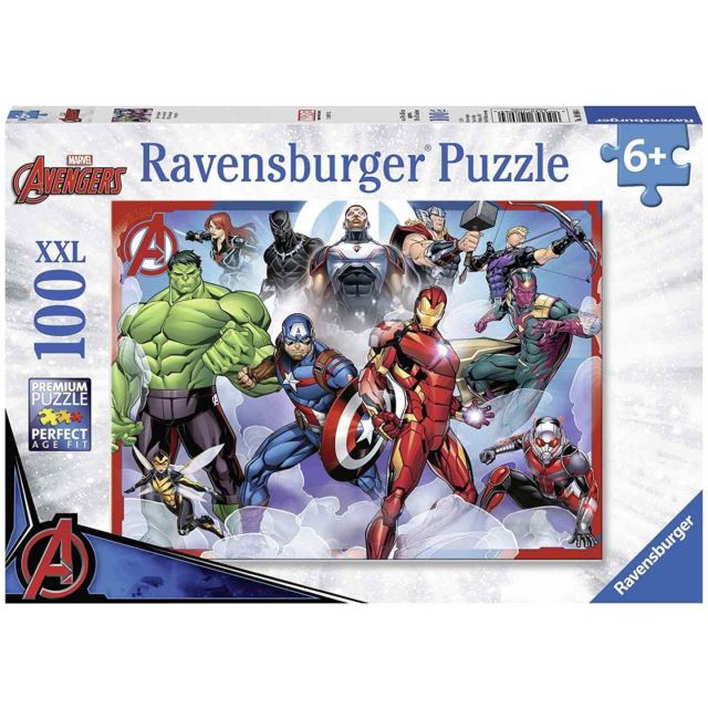 Ravensburger 10808 Puzzle Disney: Marvel Avengers 100 dielkov XXL