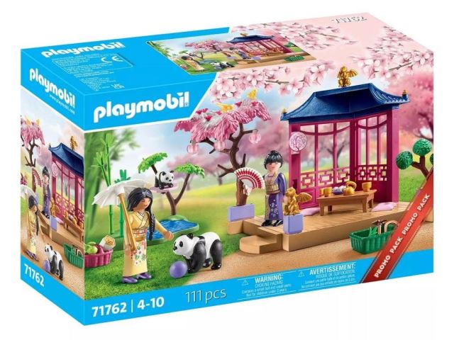 Playmobil 71762 Ázijská záhrada s kŕmením pandy