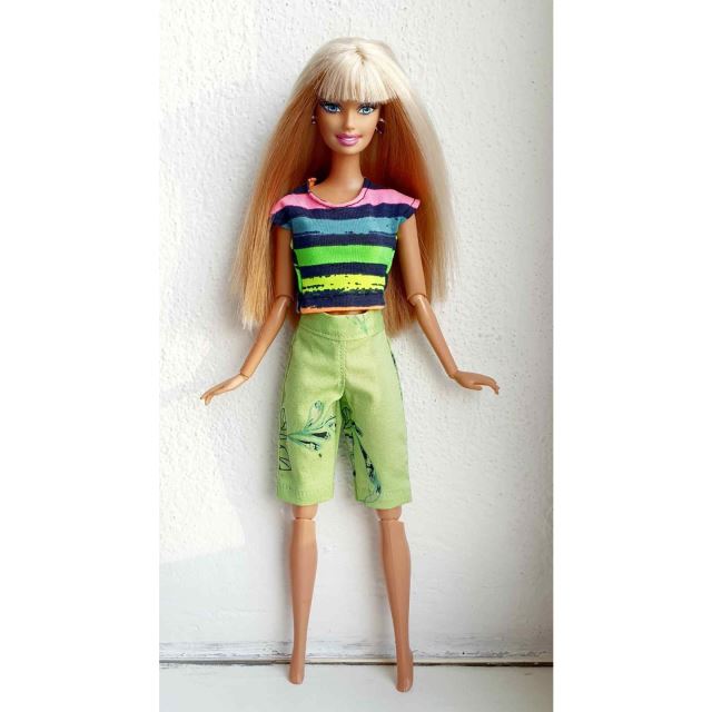 LOVEDOLLS Barbie kraťasy zelené