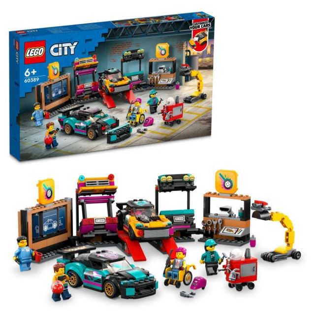 LEGO® CITY 60389 Tuningová autodielňa