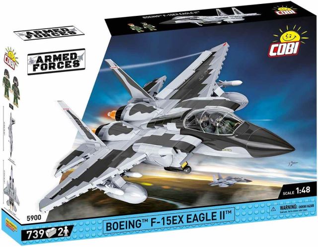 COBI 5900 Armed Forces Americké taktické stíhacie lietadlo Boeing F-15EX Eagle II, 1:48