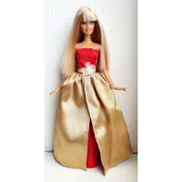 LOVEDOLLS Zlatočervené společenské šaty