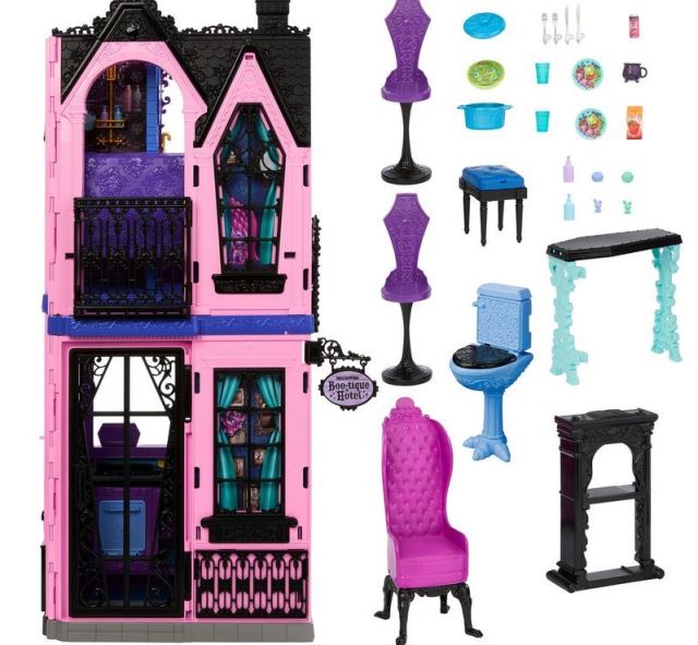 Mattel Monster High Strašidelný hotel, JBF16