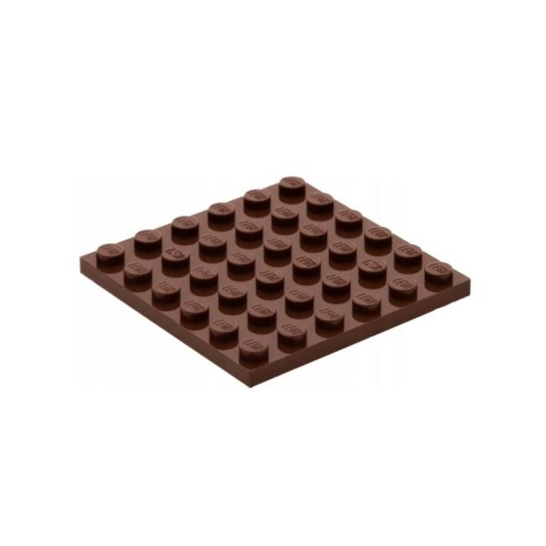 LEGO 3958 Podložka 6x6 Hnědá | Legenio - Specialista na stavebnice LEGO ...