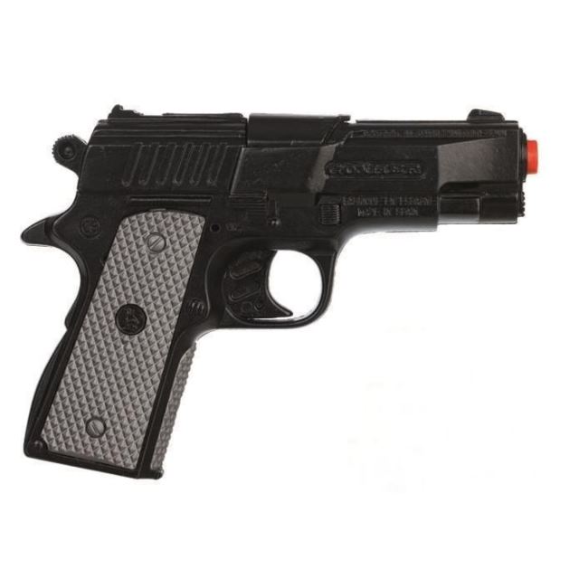 Gonher 46/6 Policejní pistole černá kovová 8 ran