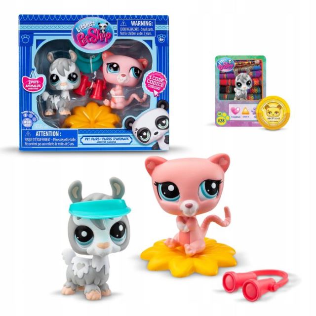 LPS Littlest Pet Shop dvojbalenie VLama a Vačice