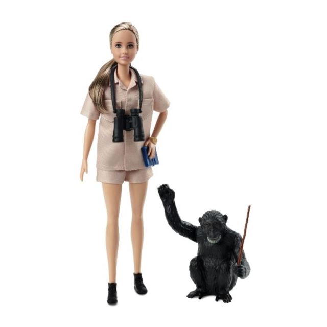 Mattel Barbie® Inspirující ženy™ JANE GOODALL, HCB82