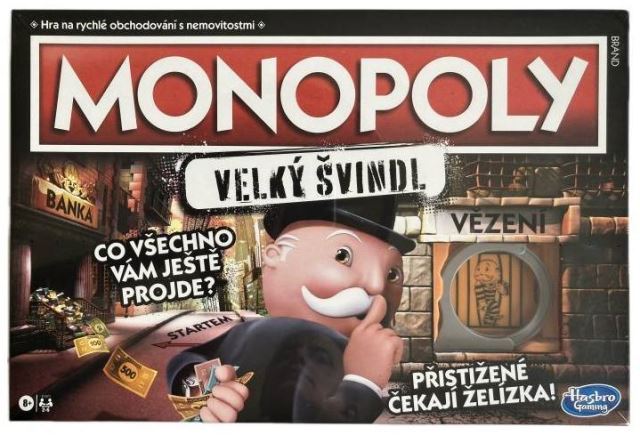 Hasbro Monopoly Cheaters edition - Velký švindl, E1871