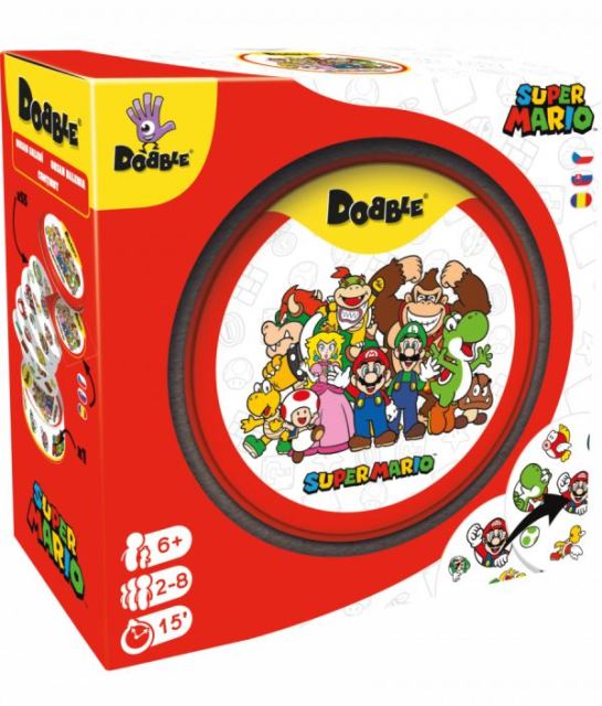 Hra Dobble Super Mario