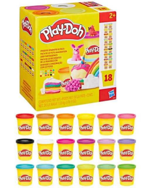 Hasbro Play-Doh 18 ks kelímkov veľké balenie, G0522