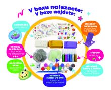 CreaTed Malování na kameny/oblázky svítící ve tmě s barvami a štětci (4)