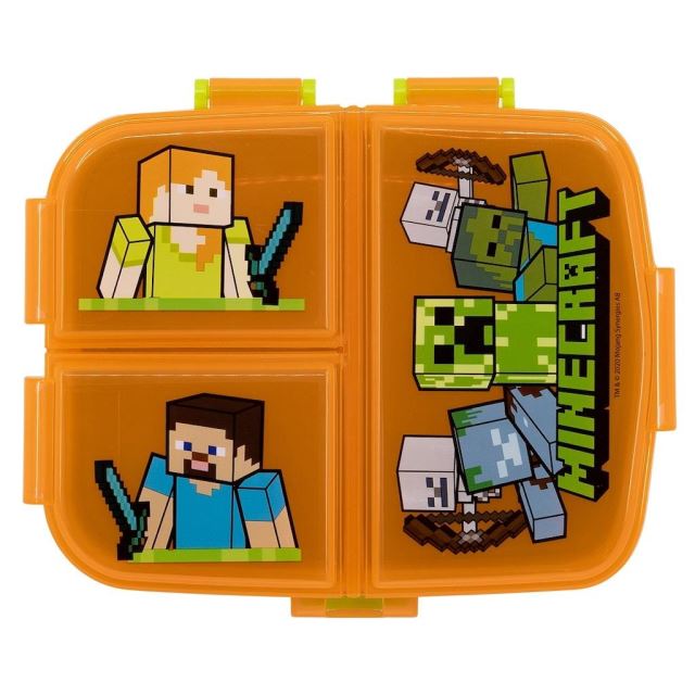Svačinový box Minecraft je praktický parťák do školy, parku i na výlety.