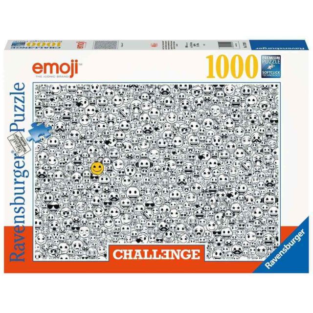 Ravensburger 17292 Puzzle Challenge: Emoji 1000 dielikov
