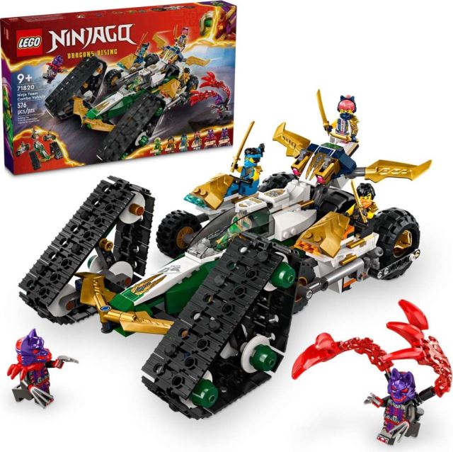 LEGO® NINJAGO® 71820 Tým nindžů a kombo vozidlo