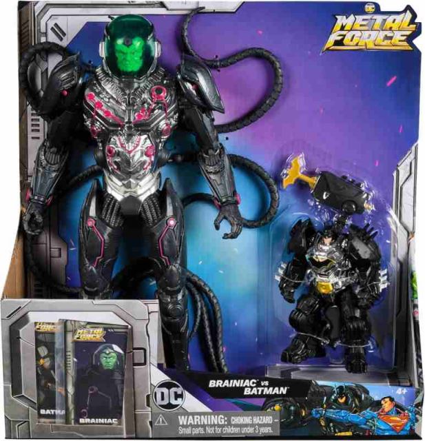 Spin Master DC METAL FORCE XL figurka Brainiac 30 cm