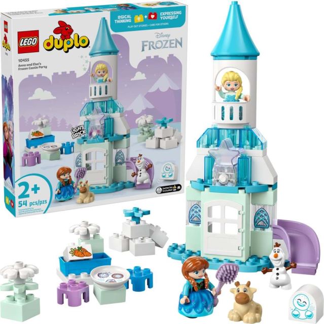 LEGO® DUPLO® 10455 Ľadové kráľovstvo: Anna a Elsa a oslava na hrade
