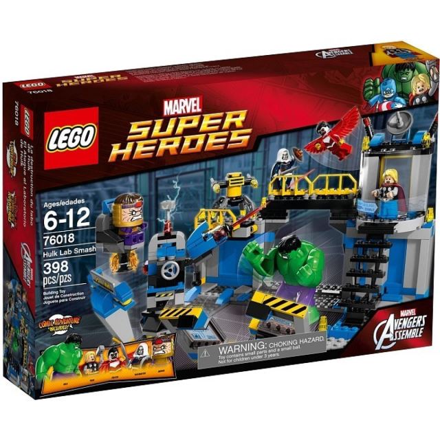LEGO Super Heroes 76018 Hulk Rozbití laboratoře