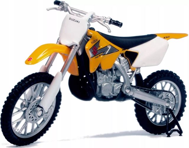 Kovový model motorky Suzuki RM250 1:18